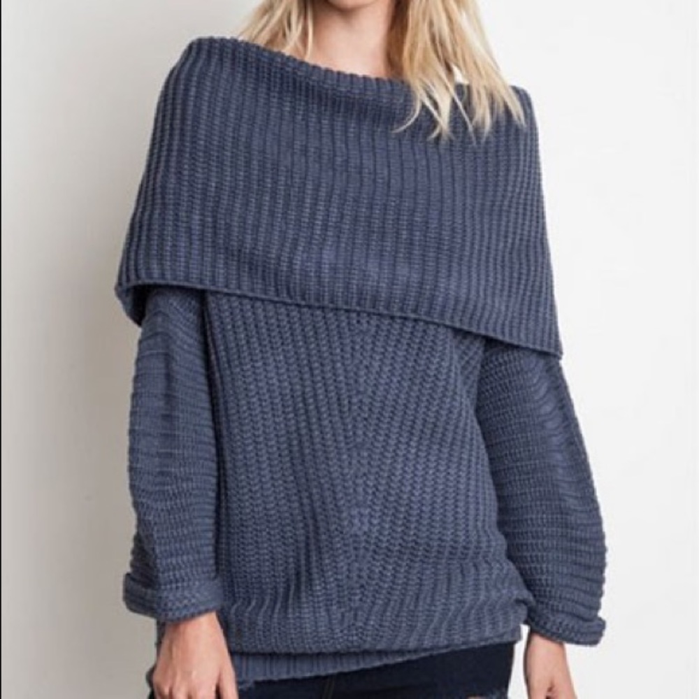 NWOT Anthropologie Moth cowl neck sweater Size M